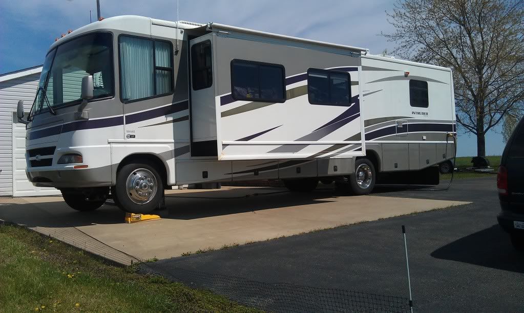 Open Roads Forum Class A Motorhomes Homemade Leveling and Jack